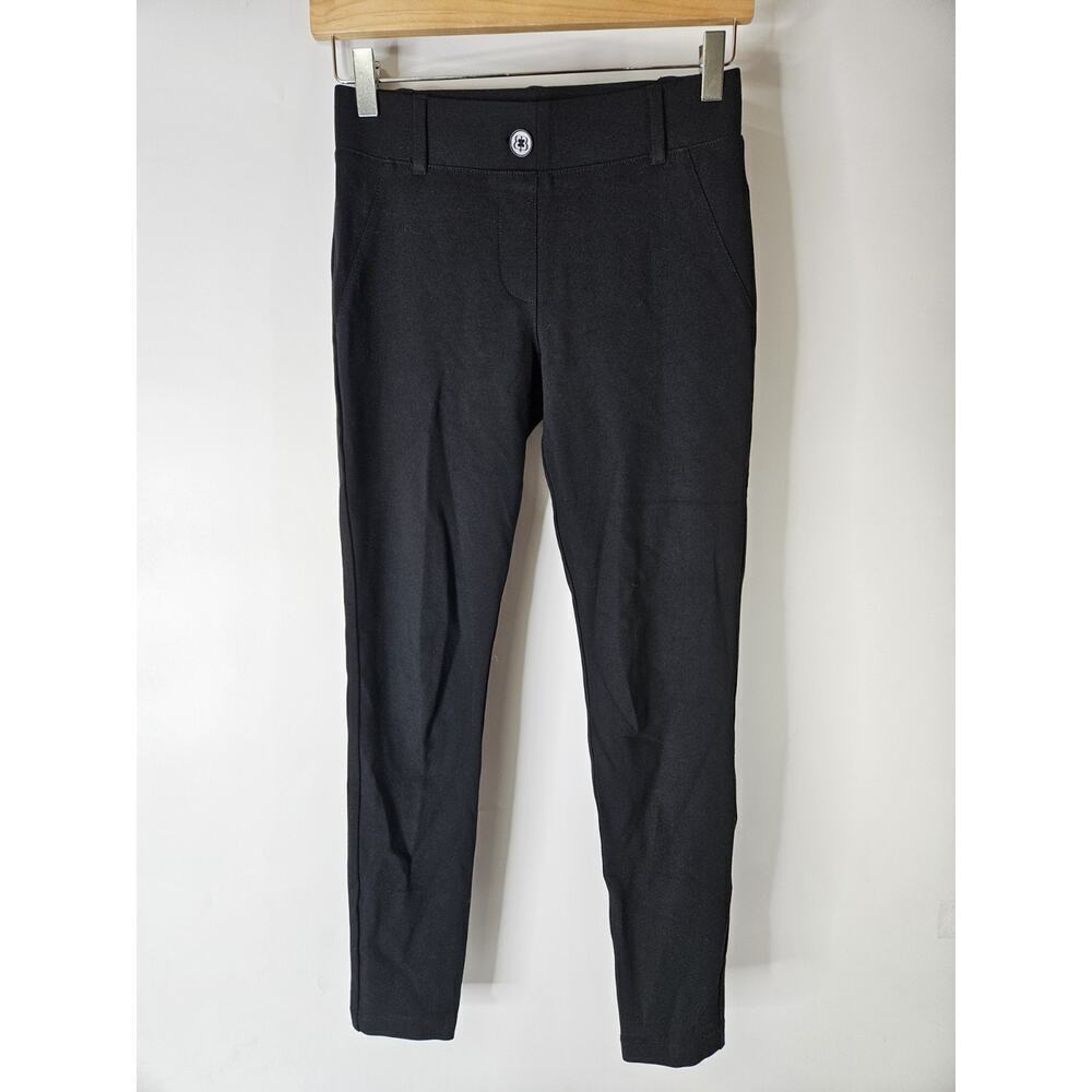 Betabrand Womens XS Petite Classic Straight Leg Dress Pant Yoga Black W0076-BK